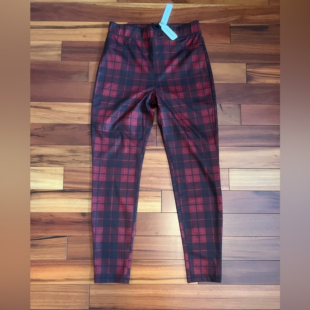 Sanctuary red plaid pants - Picture 2 of 4